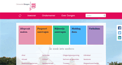 Desktop Screenshot of dongen.nl